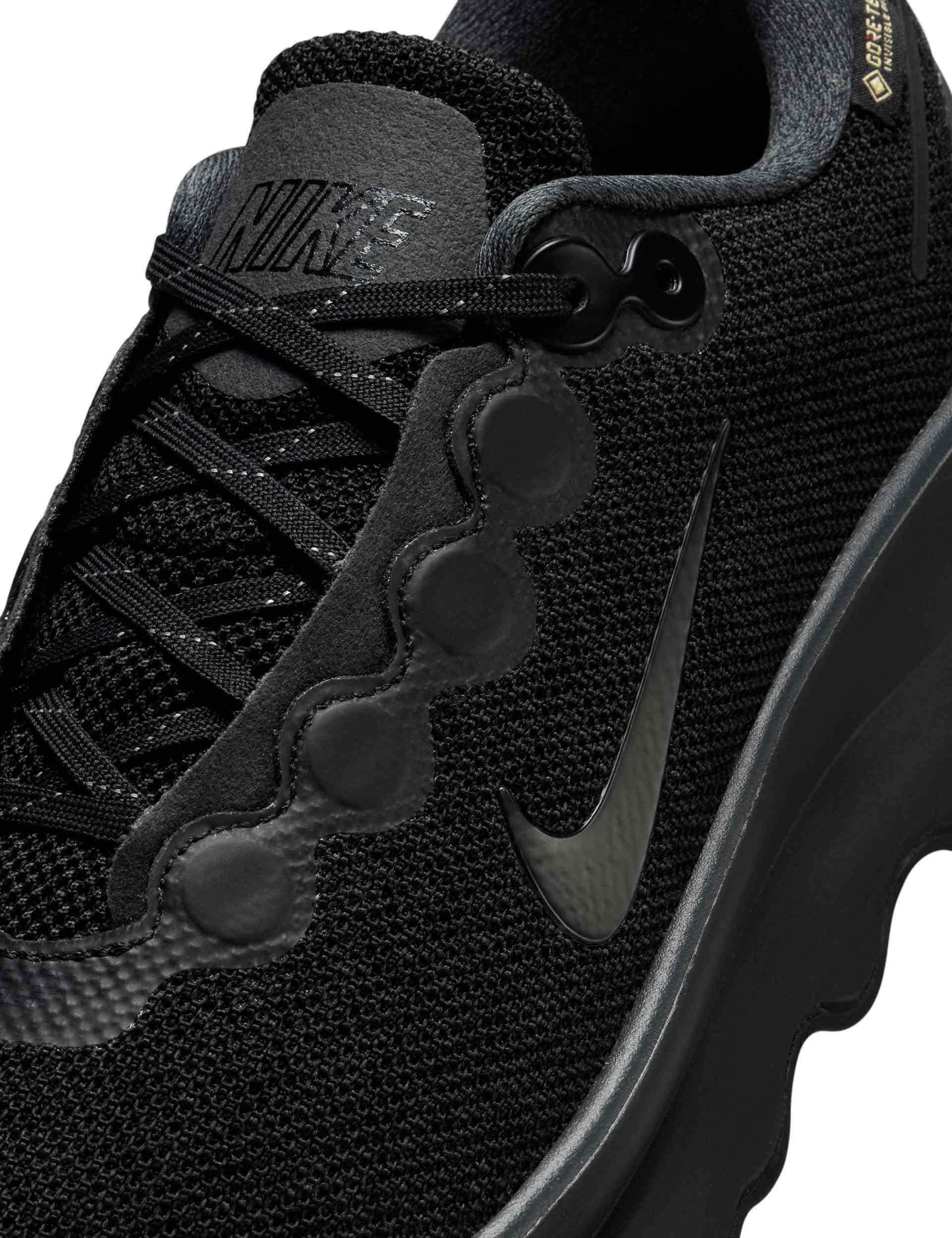 Motiva Gore-Tex Waterproof Hiking Shoes for Men & Women - Black/Anthracite - All-Weather Outdoor Trekking & Trail Running Footwear