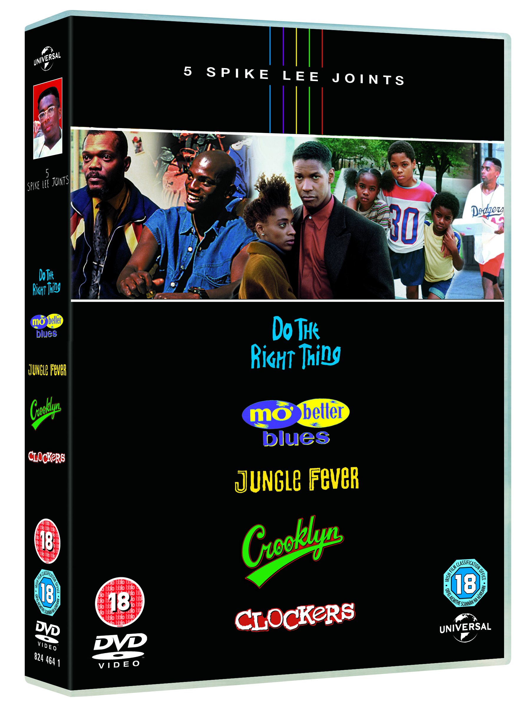 Spike Lee DVD Box Set Collection - Classic Films by Acclaimed Director | Perfect for Movie Nights & Film Enthusiasts
