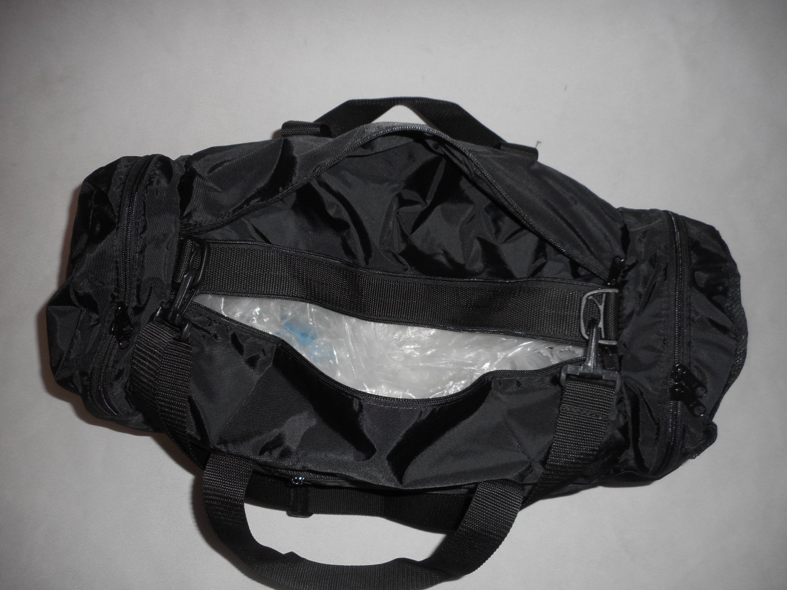 Premium Waterproof Duffle Bag with Wet/Dry Compartment & Mesh Front Pocket - Made in USA (Black) - Ideal for Gym, Travel & Outdoor Adventures