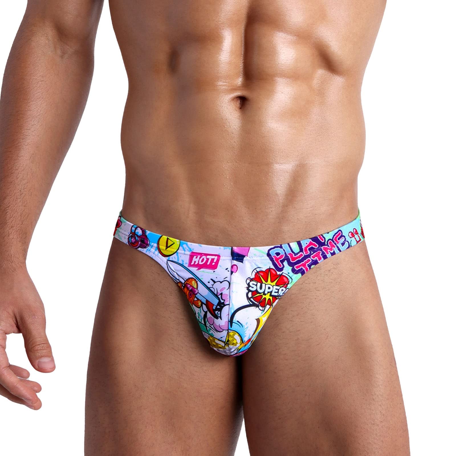 Bang Men's Swimwear - Sexy Swim Thongs & G-String Bathing Suit for Men - Perfect for Beach, Pool, and Summer Vacation