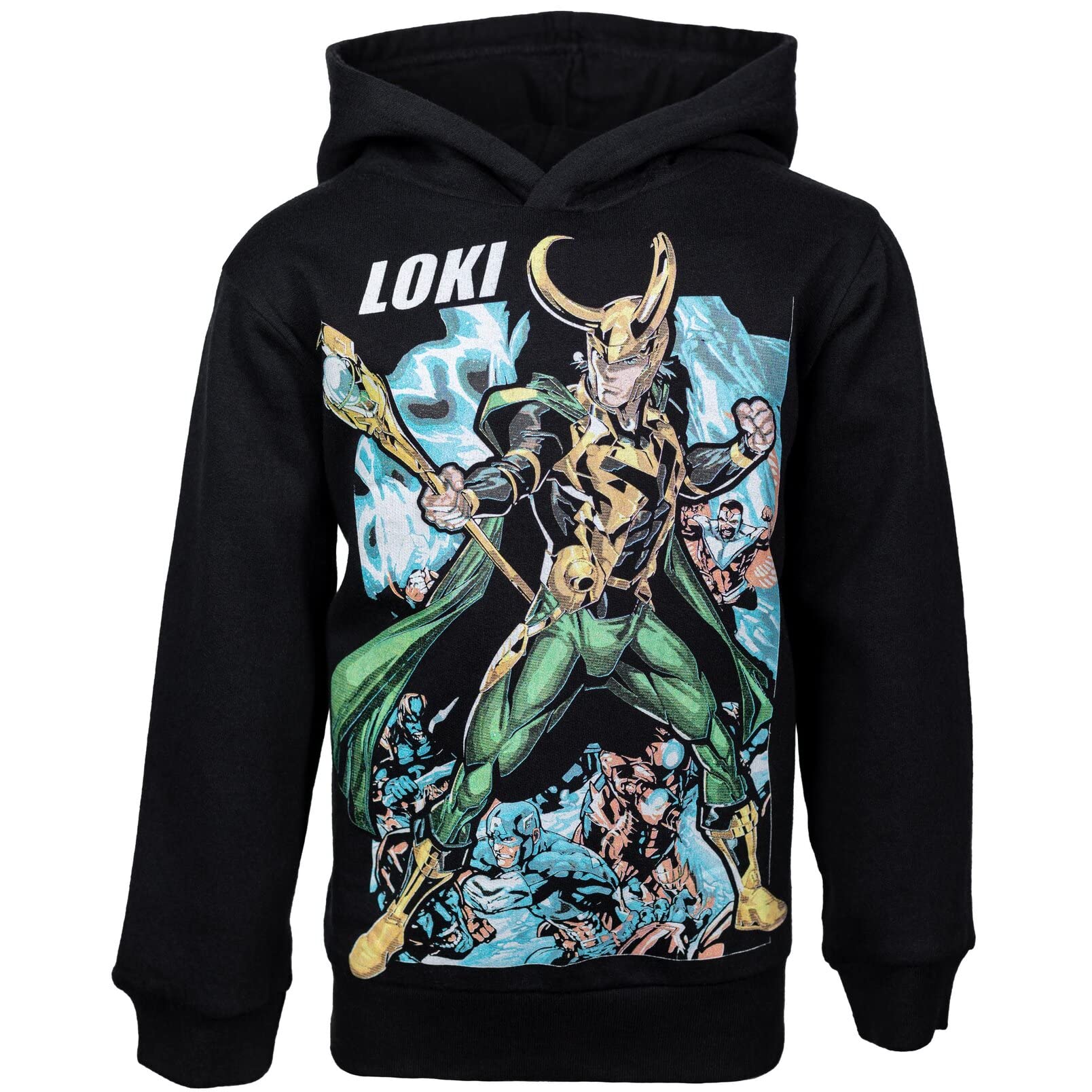 Marvel Shang-Chi and the Legend of the Ten Rings Fleece Pullover Hoodie for Kids - Soft & Warm Unisex Sweatshirt for Boys and Girls | Perfect for Cosplay, Halloween Costumes & Everyday Wear