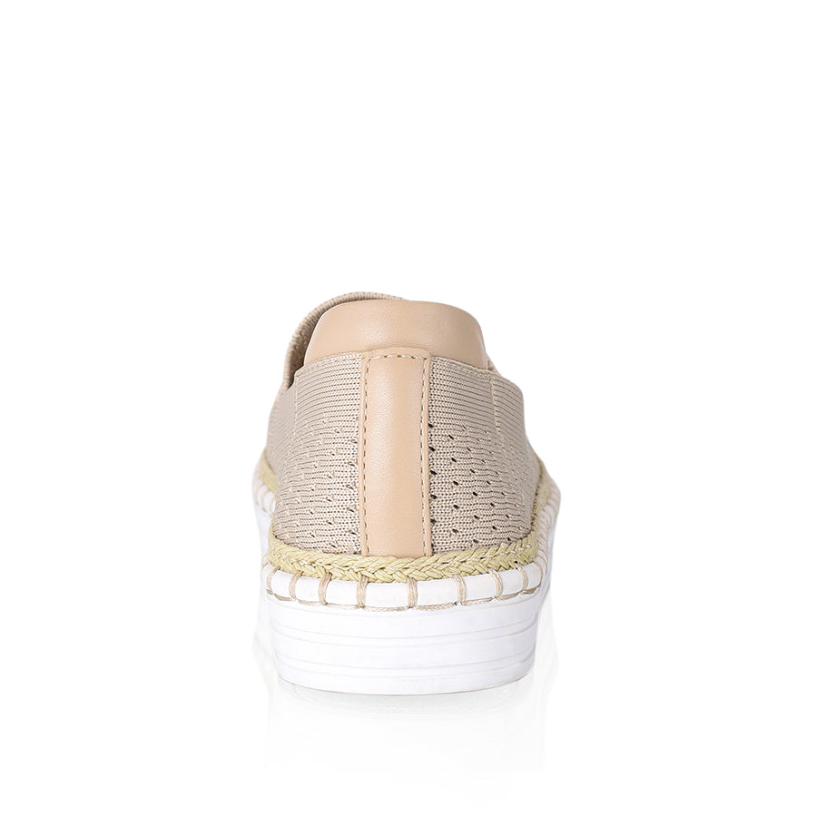 Queen Slip On Sneakers - Natural Knit Women's Comfortable Casual Shoes for Walking, Travel & Everyday Wear