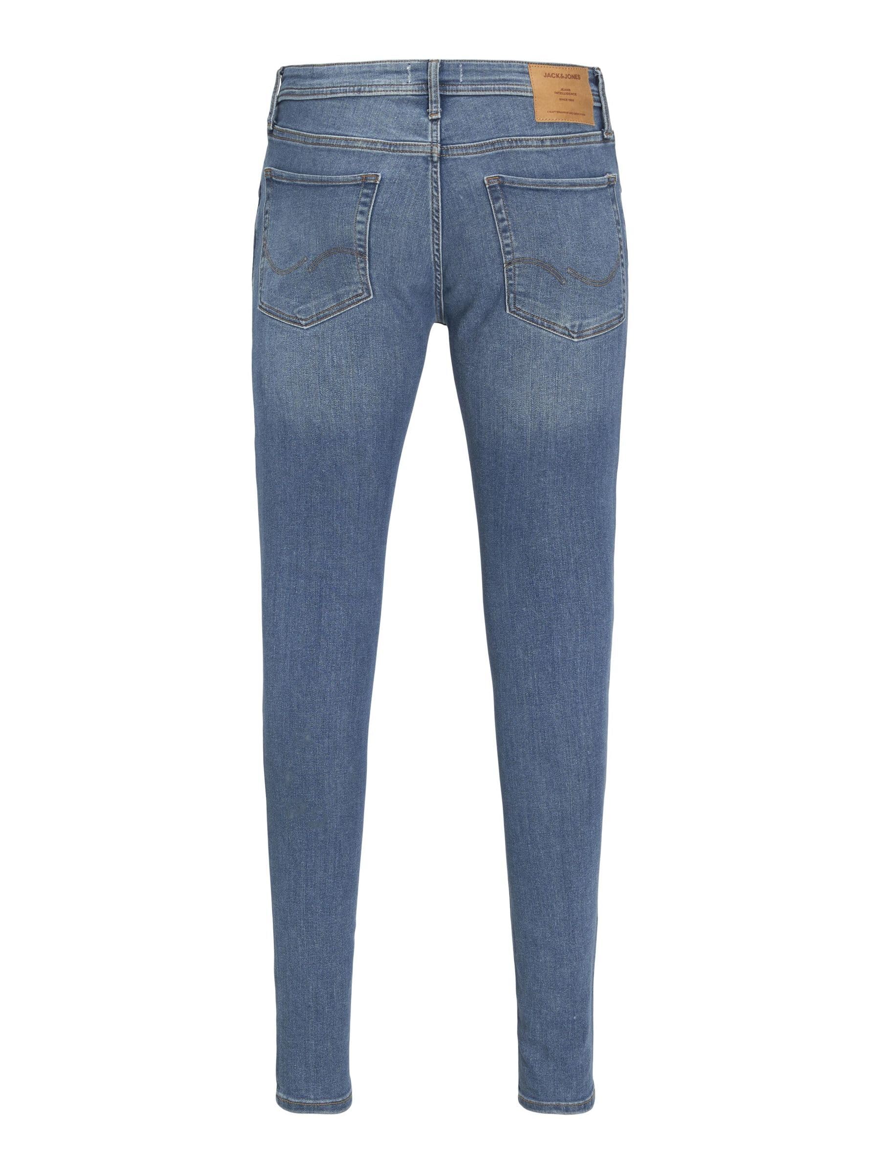 Jack & Jones Men's Jjitom Jjoriginal Am 815 Spray-On Skinny Jeans for Men - Slim Fit Stretch Denim Pants, Perfect for Casual Wear, Night Out & Street Style Fashion