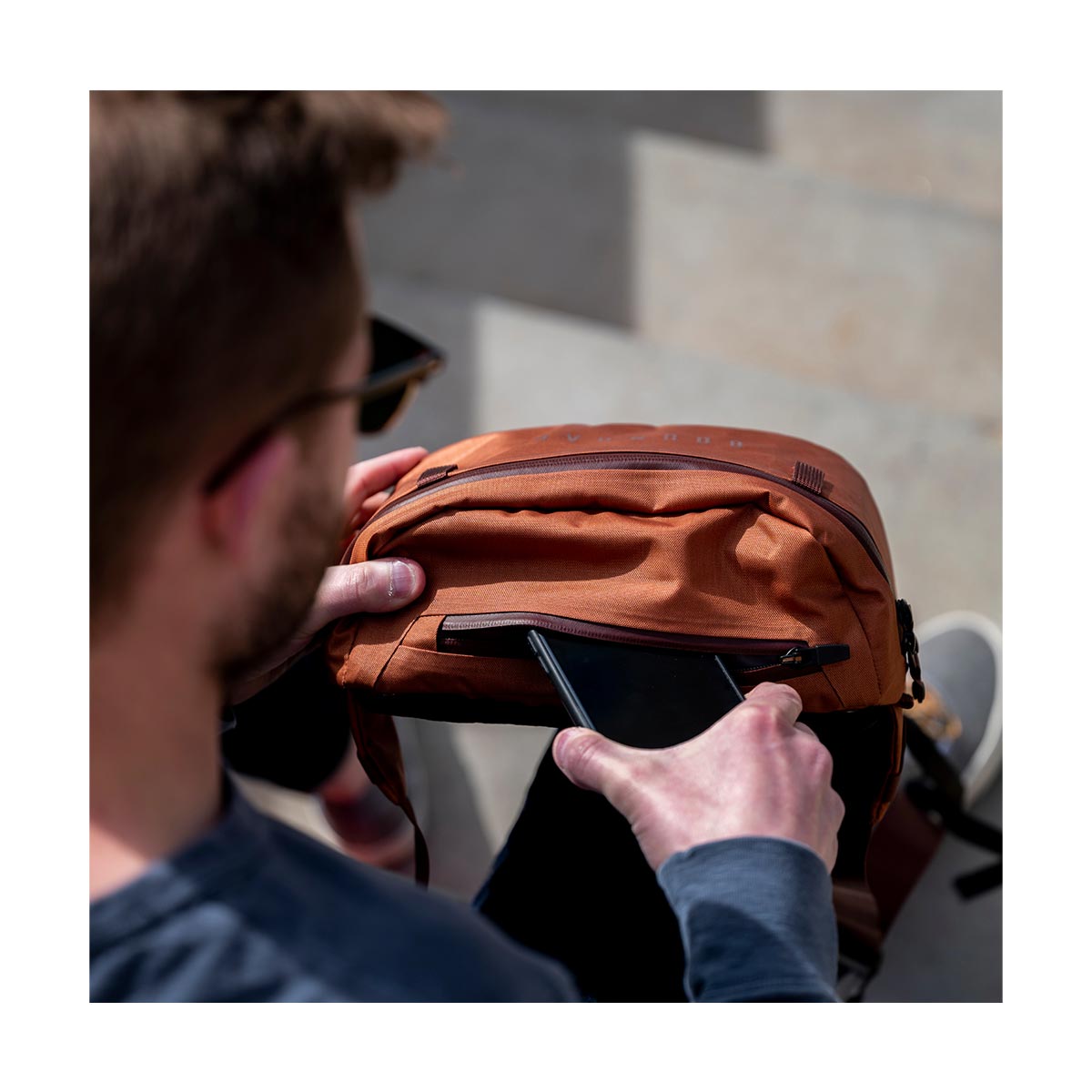 Boundary Rift Pack (Sienna) - Waterproof Travel Backpack for Hiking, Camping & Outdoor Adventures - Durable & Lightweight Daypack for Men & Women