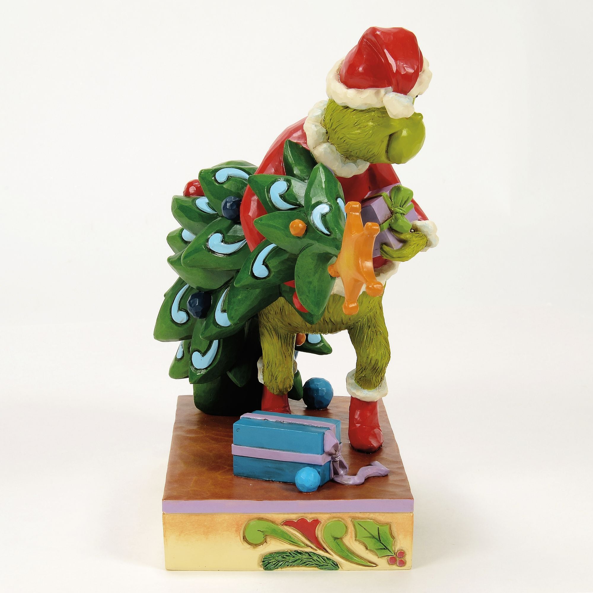 Grinch Christmas Tree Decorations - Theft Themed Holiday Ornaments for Xmas Party & Home Decor