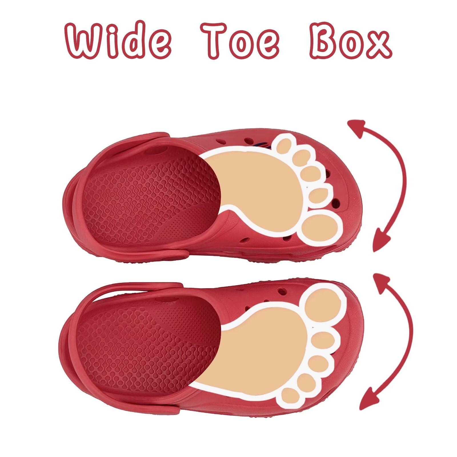 Kids & Toddlers Garden Clogs - Unisex EVA Mules for Big Kids, Little Kids & Toddlers - Closed Toe Slide Sandals for Boys & Girls | Perfect for Beach, Pool, Backyard & Outdoor Play