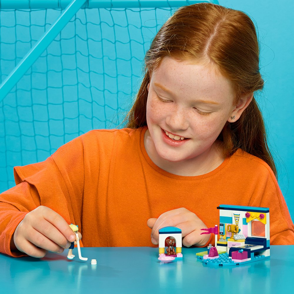 LEGO Friends Stephanie’s Bedroom 41328 Building Set - 95 Piece Creative Toy for Girls Ages 6-12 | Perfect for Birthday Gifts & Pretend Play Bedroom Decor