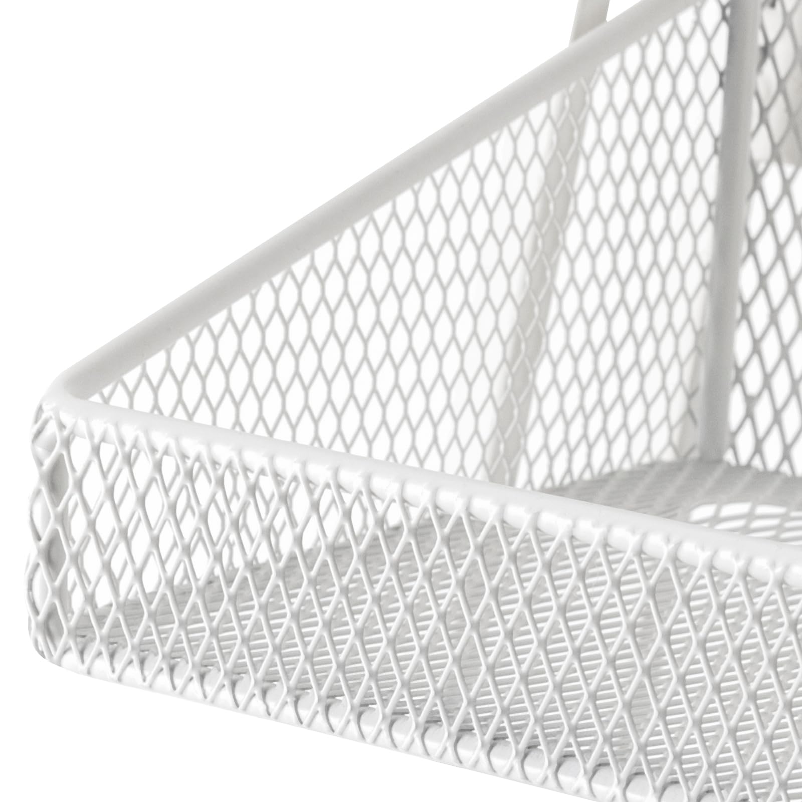 4 Tier Candy Display Shelf - Countertop Snack Organizer Rack for Home & Retail, Durable Iron Chip Display Stand with Fender (White) - Perfect for Candy Stores, Supermarkets, and Party Snack Displays