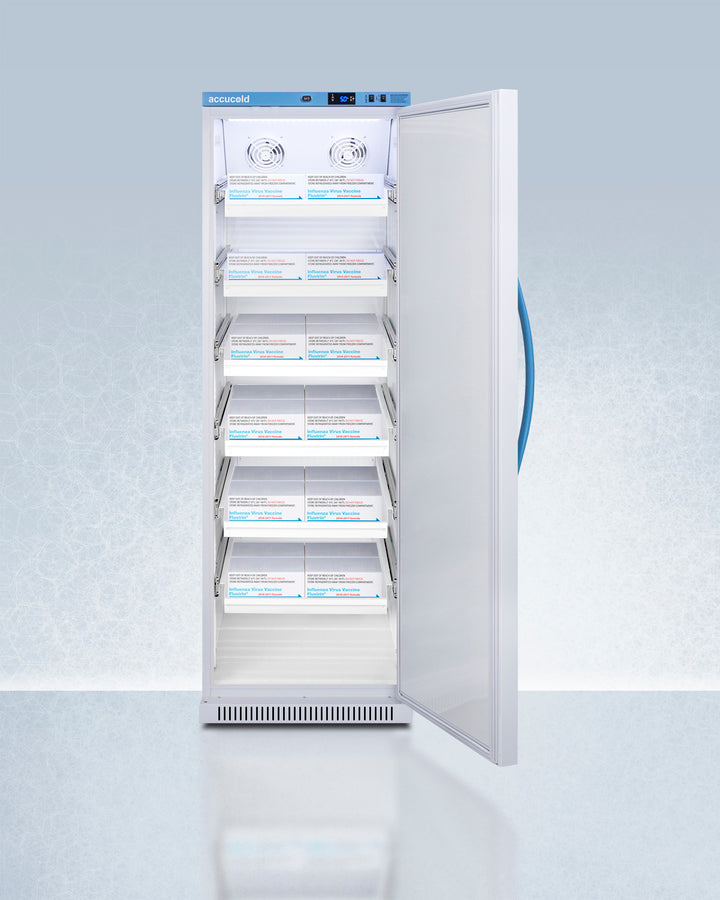 Accucold 15 Cu.Ft. Upright Vaccine Refrigerator with Removable Drawers - Medical Grade Storage for Vaccines, Pharmaceuticals & Laboratory Use - Perfect for Clinics, Hospitals & Research Facilities (Model ARS15PVDR)