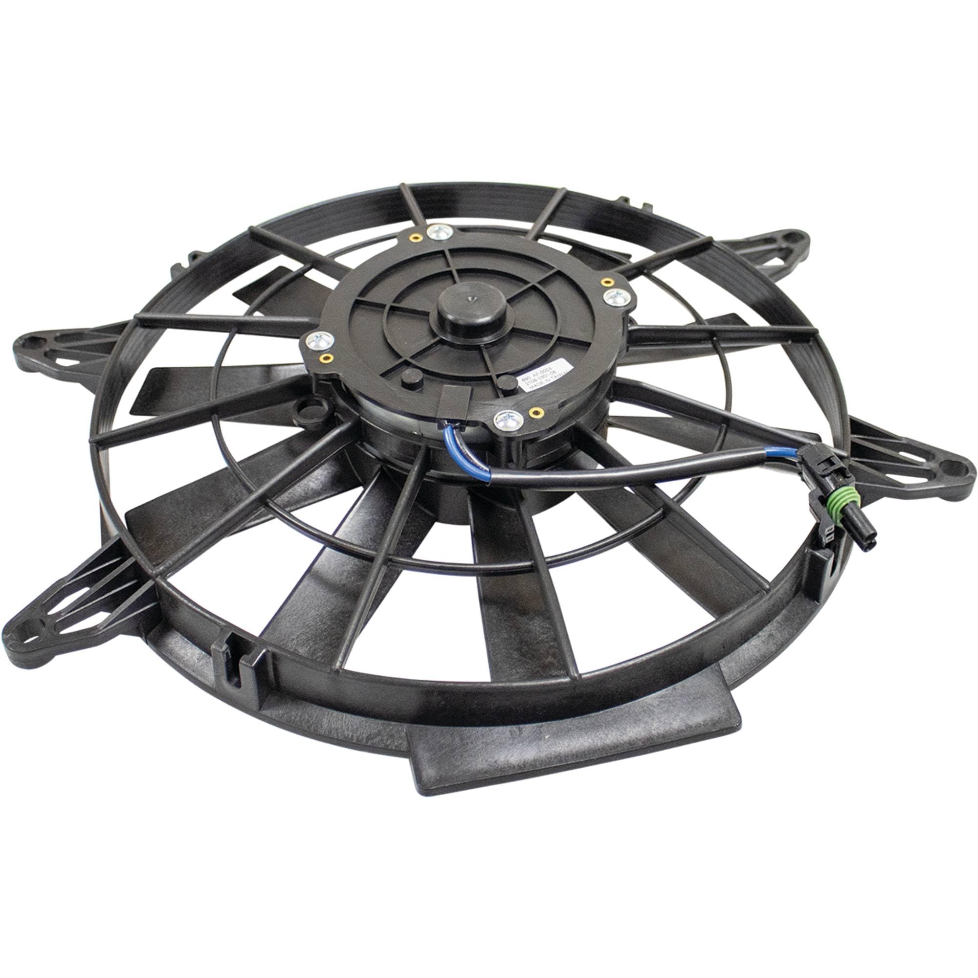 Polaris ATV Radiator Cooling Fan Motor Assembly - Replacement for Sportsman 400 450 500 HO EFI (2004-2011) | Compatible with Part Numbers 495829, 49-5829, 2410383, 434-22007, 70-1004 | Perfect for Off-Road Cooling System Maintenance & Repair