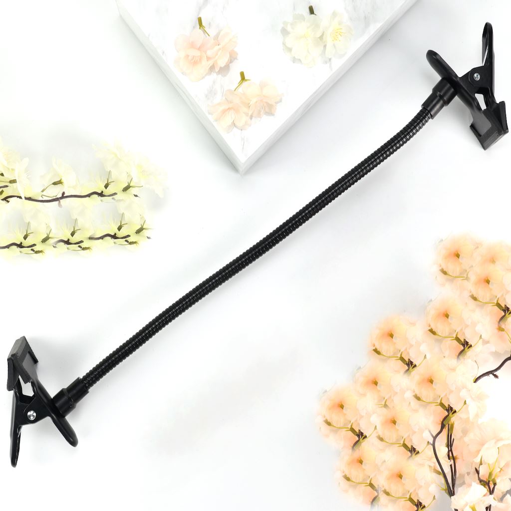 Professional Silicone Nail Practice Hand Clamp Stand - Adjustable Manicure Training Tool for Nail Art Students & Beginners - Perfect for Salon Practice, Home Use & Nail Technician Training
