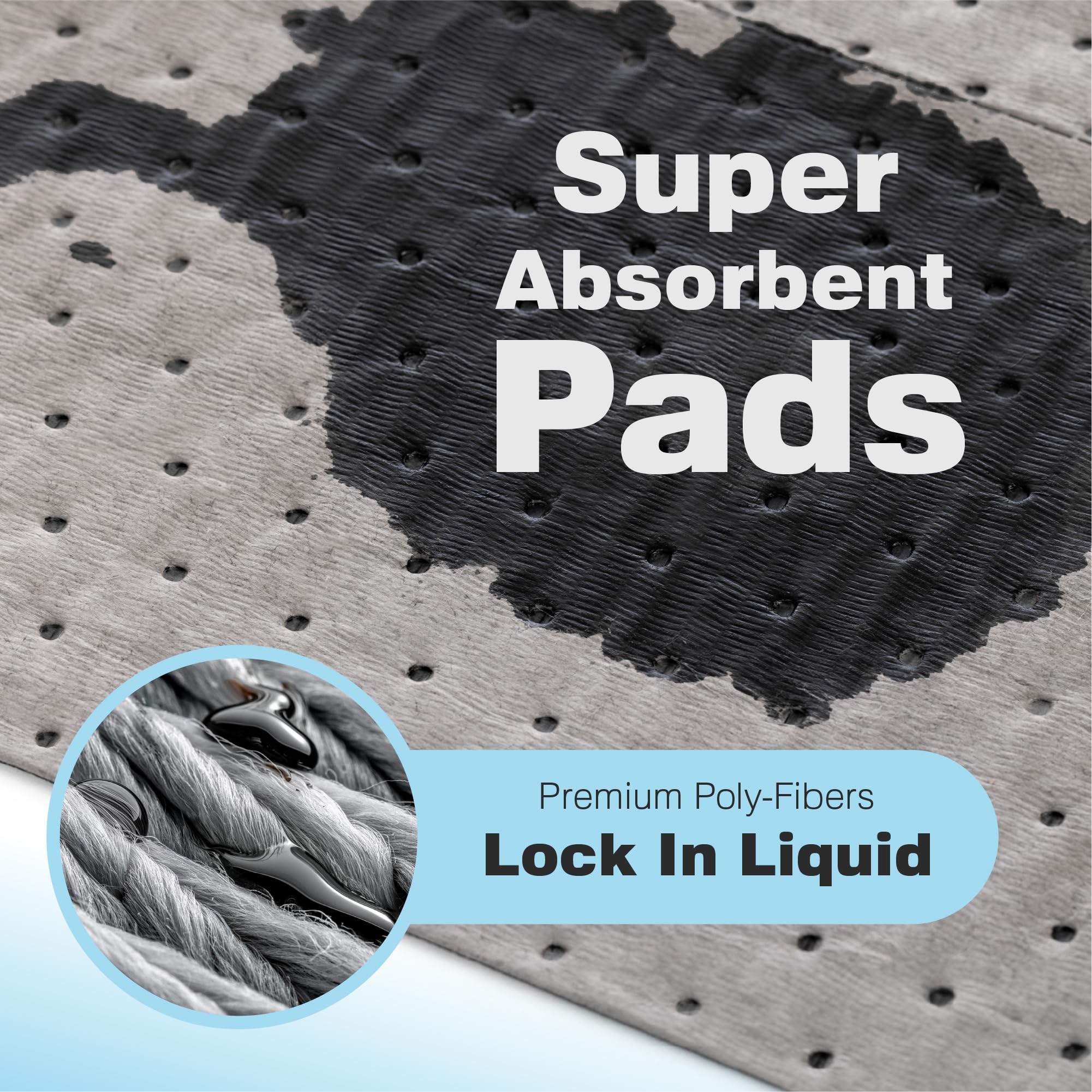 **Oil Absorbent Pads, 18