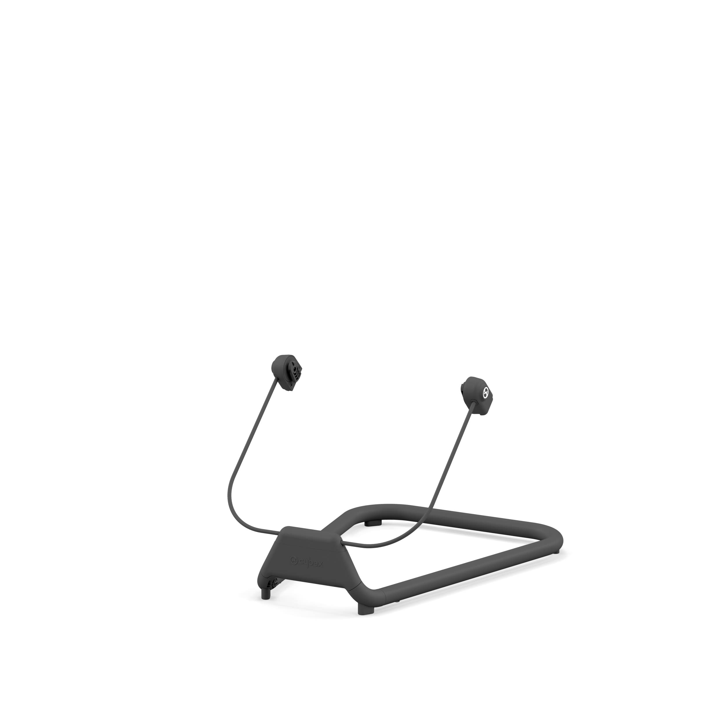 Cybex Lemo Self-Bouncing Baby Bouncer - Adjustable Harness & Breathable Mesh Backrest with Comfort Inlay & Head Hugger - Playtime & Relaxation for Infants - Perfect for Nursery, Living Room or Outdoor Use - Stunning Black