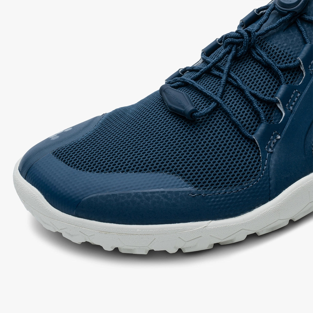 Vivobarefoot Men's Primus Trail II FG Barefoot Shoes - Insignia Blue | Lightweight & Flexible for Trail Running, Hiking & Outdoor Adventures