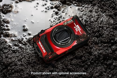 OM SYSTEM Tough TG-7 Waterproof Digital Camera 16MP 4K Video - Perfect for Underwater Photography, Hiking & Outdoor Adventures