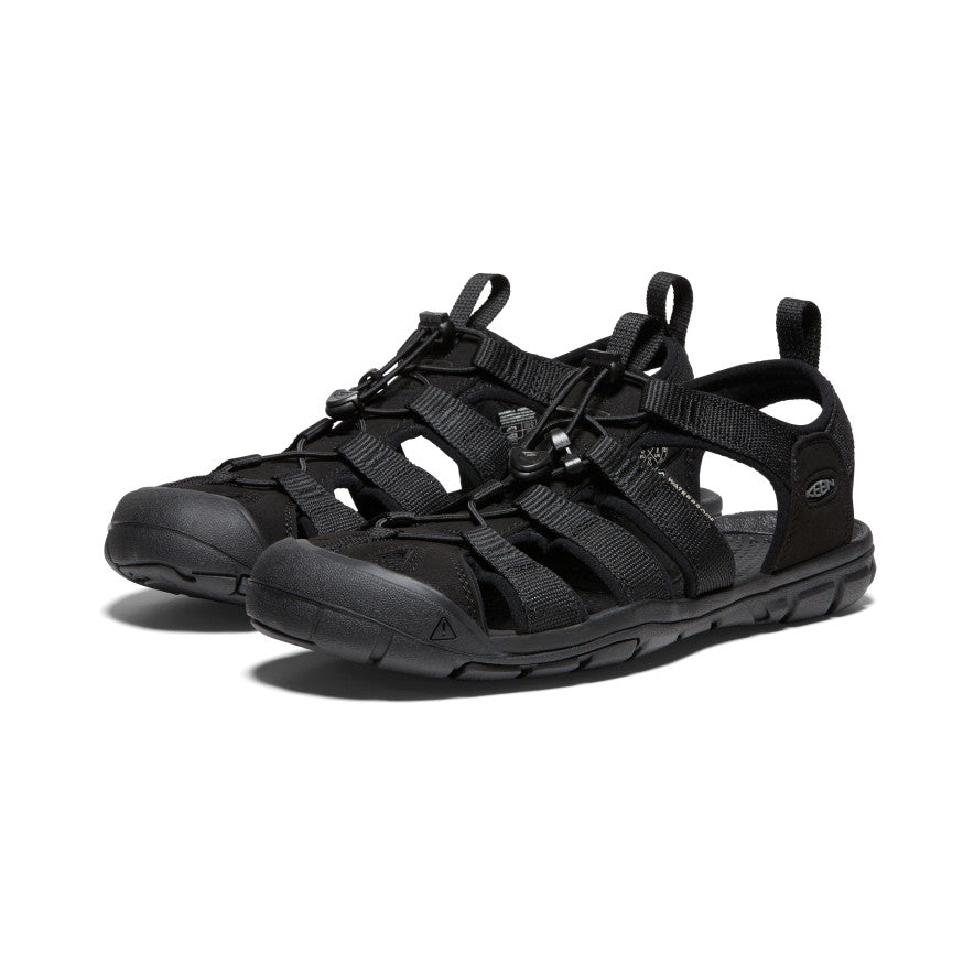 Men's Clearwater CNX Triple Black Sneakers - Lightweight Comfortable Walking Shoes for Men | Perfect for Running, Gym Workouts & Casual Wear