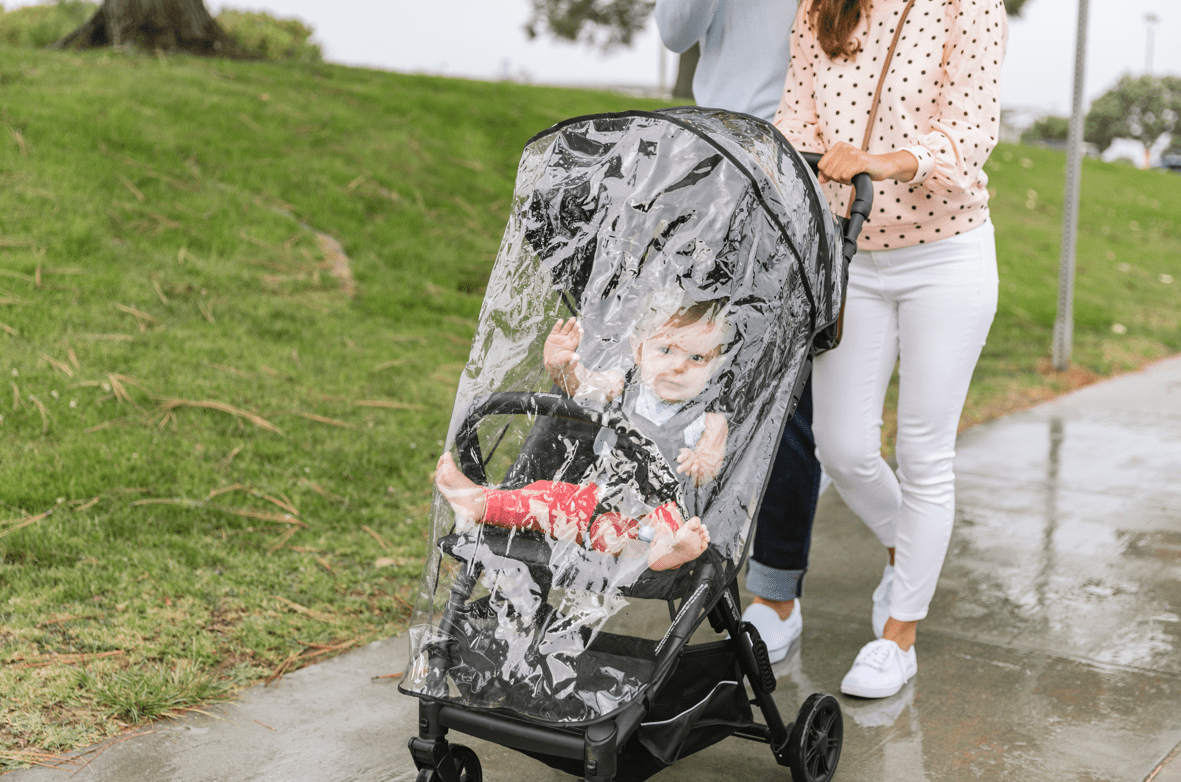 Inglesina Quid Stroller Rain Cover - Waterproof & Windproof Protection for Baby Strollers - Perfect for Rainy Days, Snow, and Outdoor Adventures