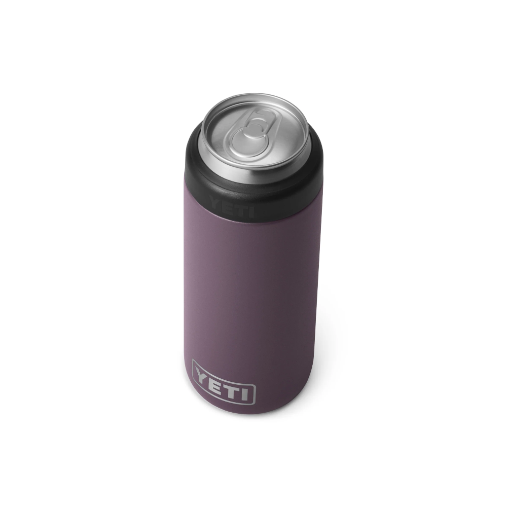 Yeti Rambler 12 oz Colster Slim Can Cooler - Insulated Stainless Steel Beer Can Holder for Camping, Tailgating & Outdoor Adventures