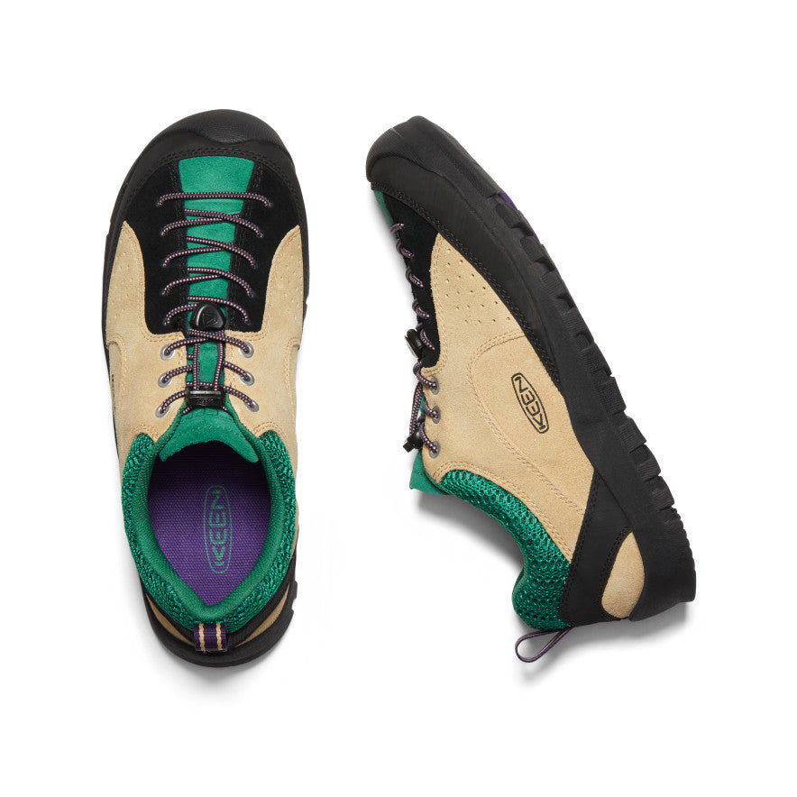 Taos Men's Jasper Rocks Sneakers - Lightweight Comfortable Walking Shoes for Men in Taupe/Evergreen | Perfect for Hiking, Travel & Everyday Wear