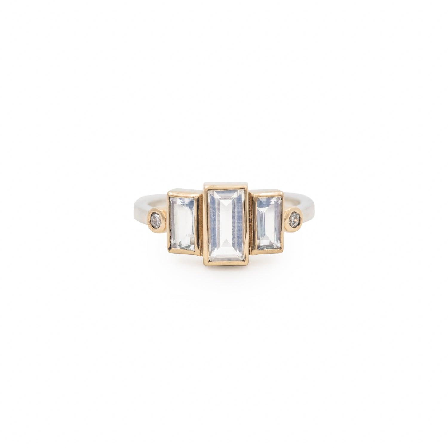Moonstone Ring for Women - Elegant Silver Jewelry with Healing Properties | Perfect for Gifts, Weddings & Boho Fashion