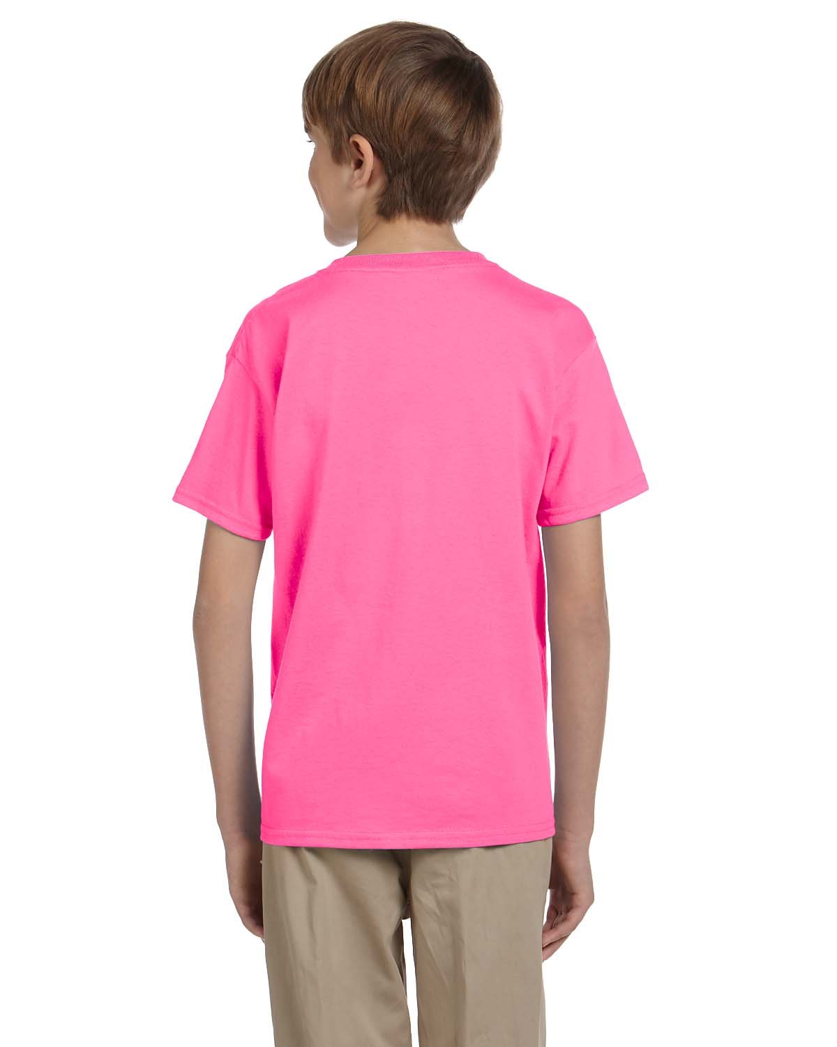 Fruit of the Loom Boys' Comfort-Fit T-Shirts - Soft Cotton Short Sleeve Tees for Everyday Wear, School & Play | Pack of 5