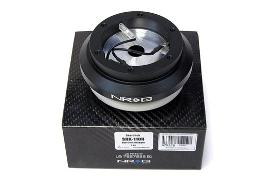 NRG Steering Wheel Short Hub Adapter - Black - Compatible with Porsche 997 (2005-2011 Models) | Perfect for Racing, Drifting & Track Day Upgrades