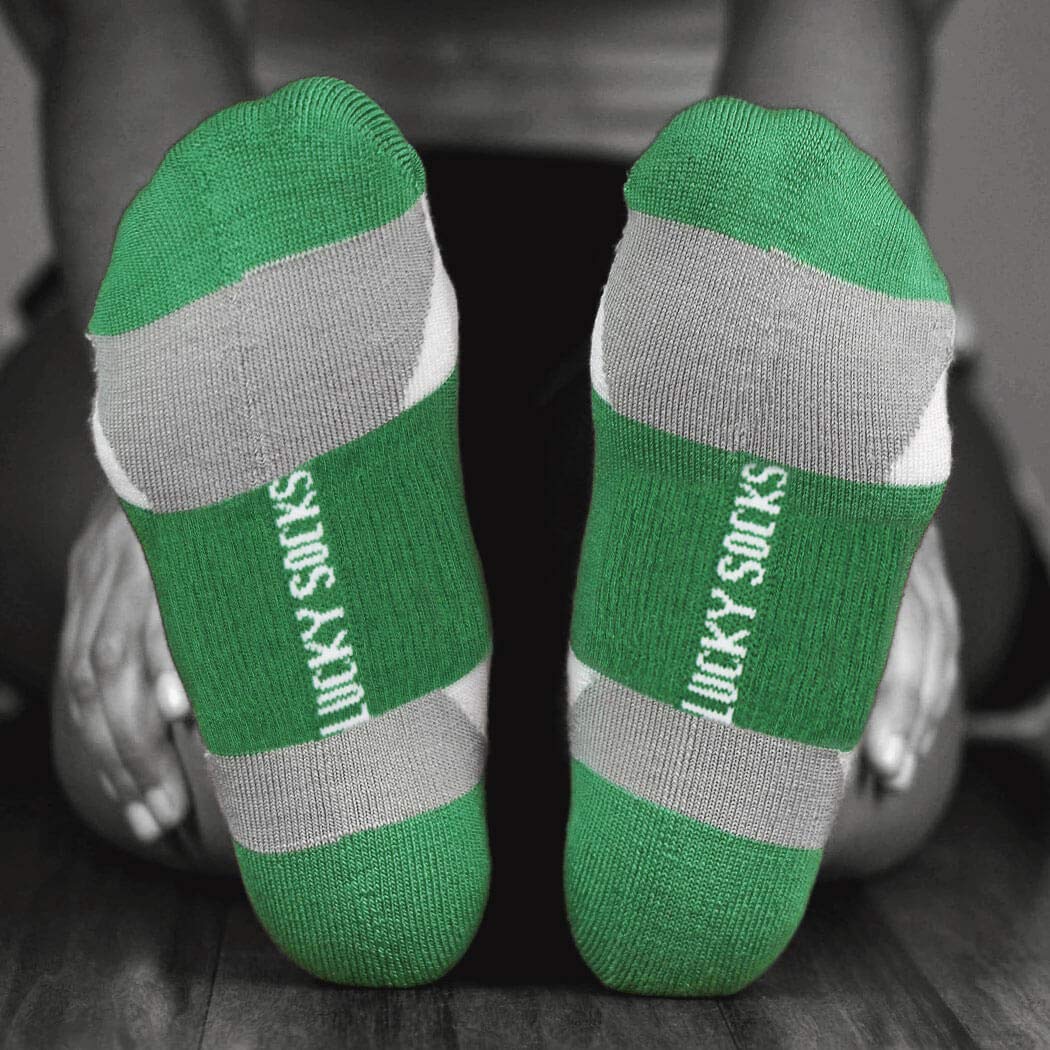 Gone For a Run Inspirational Running Socks for Women - Motivational Ankle Socks with Positive Affirmations - Best Running Gifts for Female Athletes - Perfect for Marathon Training, Gym Workouts & Daily Motivation