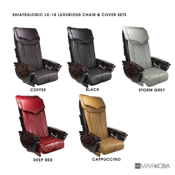 SIENA Shiatsulogic LX Professional Pedicure Chair with Massage & Heating - Perfect for Salons, Spas & Home Use
