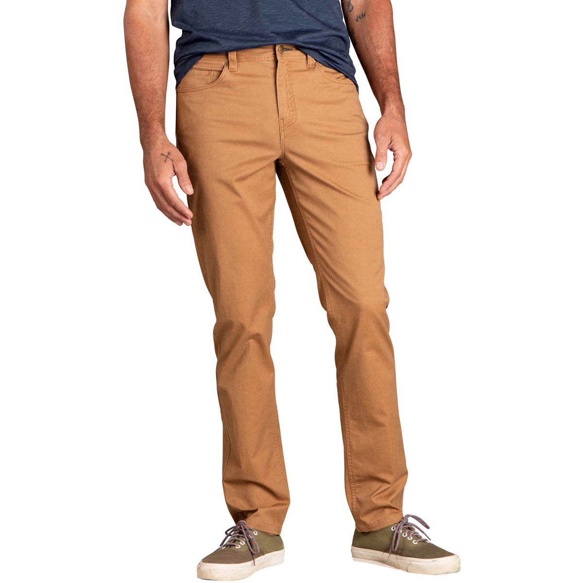 Men's Mission Ridge 5 Pocket Lean Pants - Comfortable Slim Fit Stretch Trousers for Hiking, Travel & Outdoor Activities