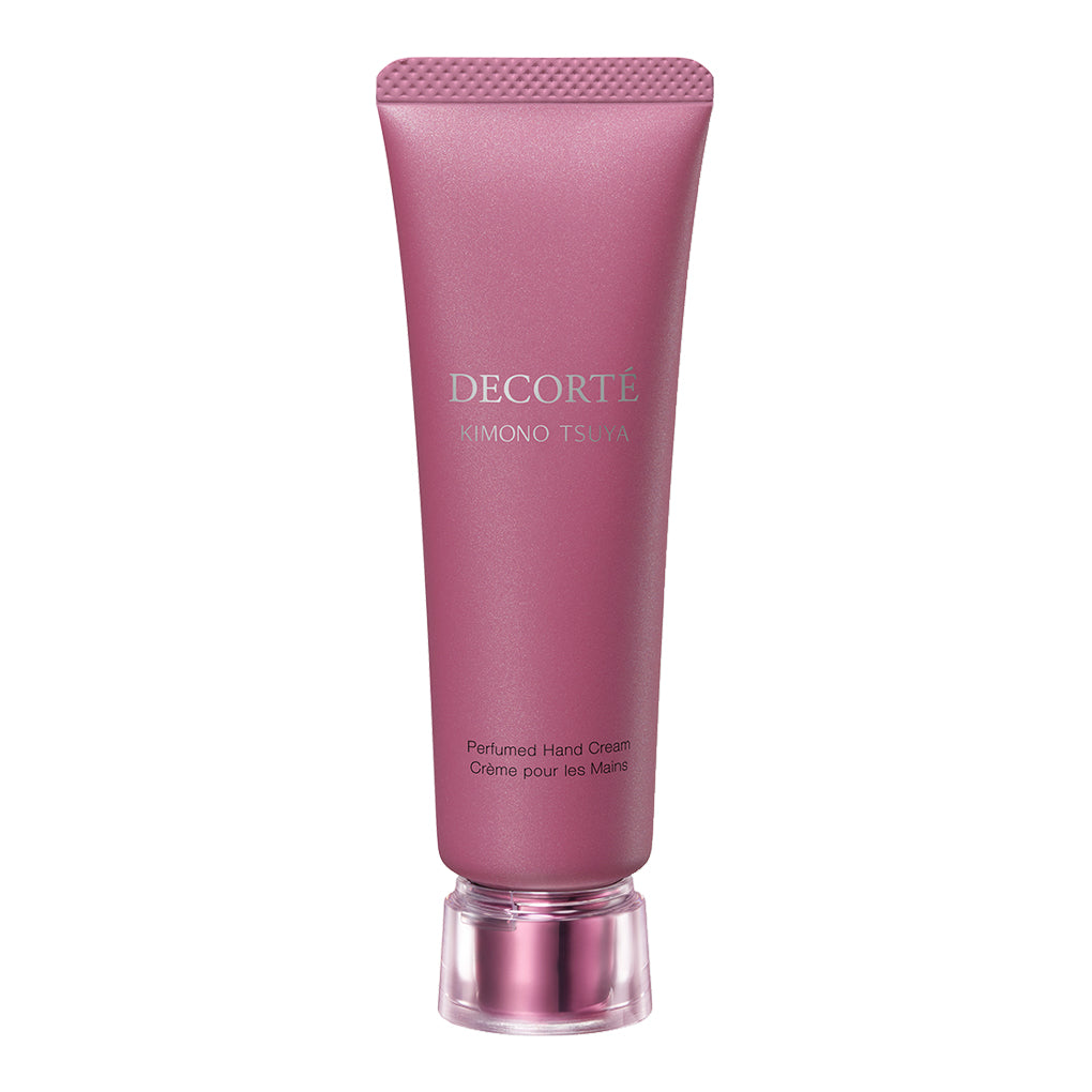 DECORTÉ Kimono Perfumed Hand Cream - Japanese Cherry Blossom Scented Moisturizer for Dry Skin | Perfect for Travel, Office & Gift Giving