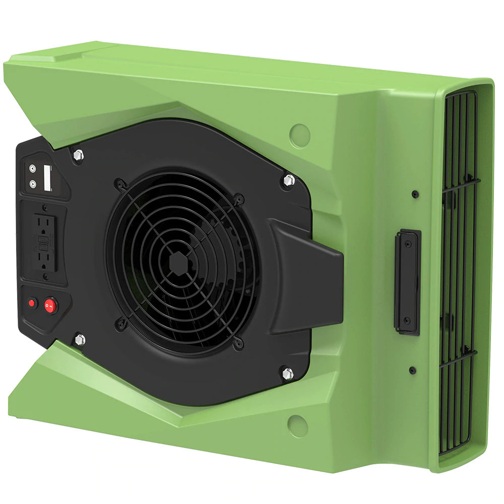 AlorAir Zeus 900 High-Power Air Mover - Commercial Grade Water Damage Restoration Fan for Flood Cleanup, Drying Carpets & Construction Sites - Fast Drying with 900 CFM Airflow
