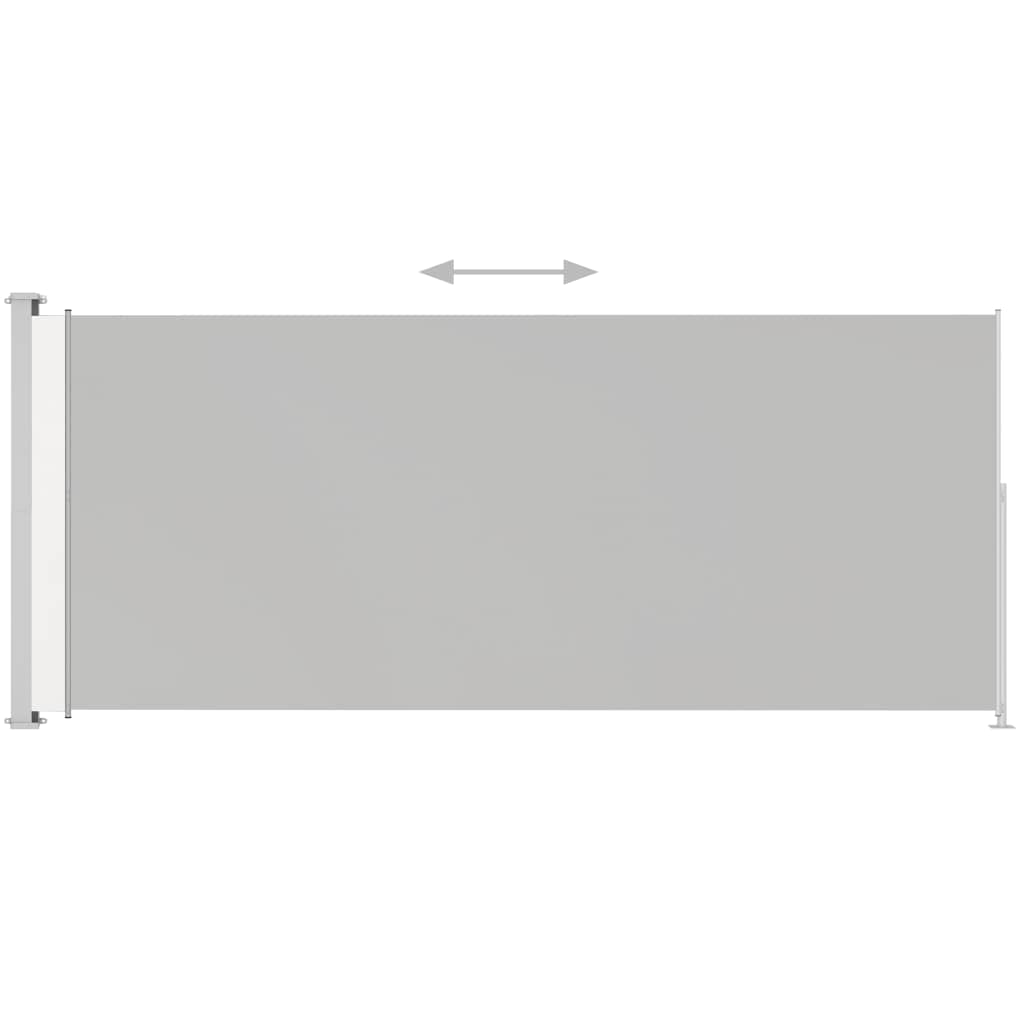 Retractable Patio Side Awning 70.9