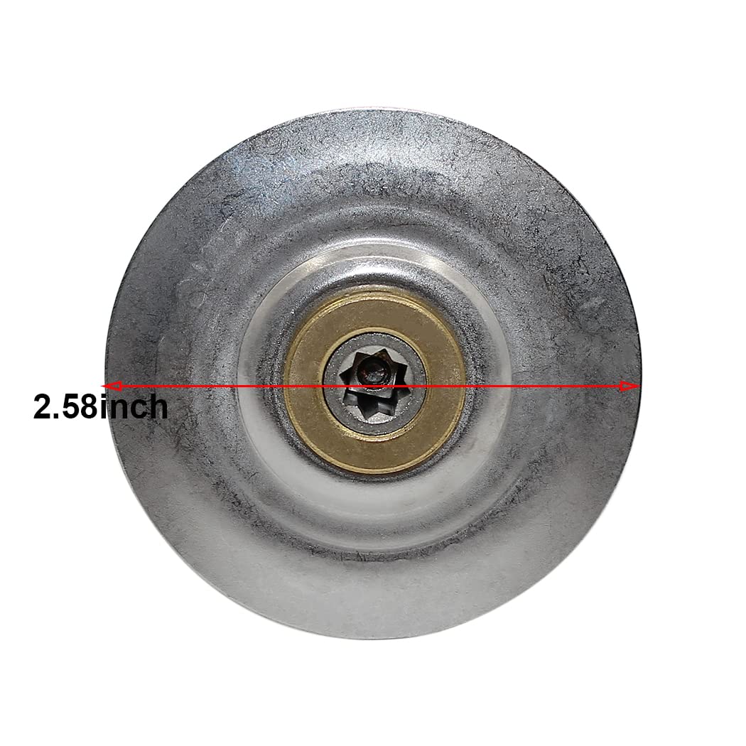 Anbige 6-Point Fusion Blade Cutter Assembly Replacement Part 4980 - Compatible with Oster Osterizer Blenders - Perfect for Smoothies, Shakes & Food Prep