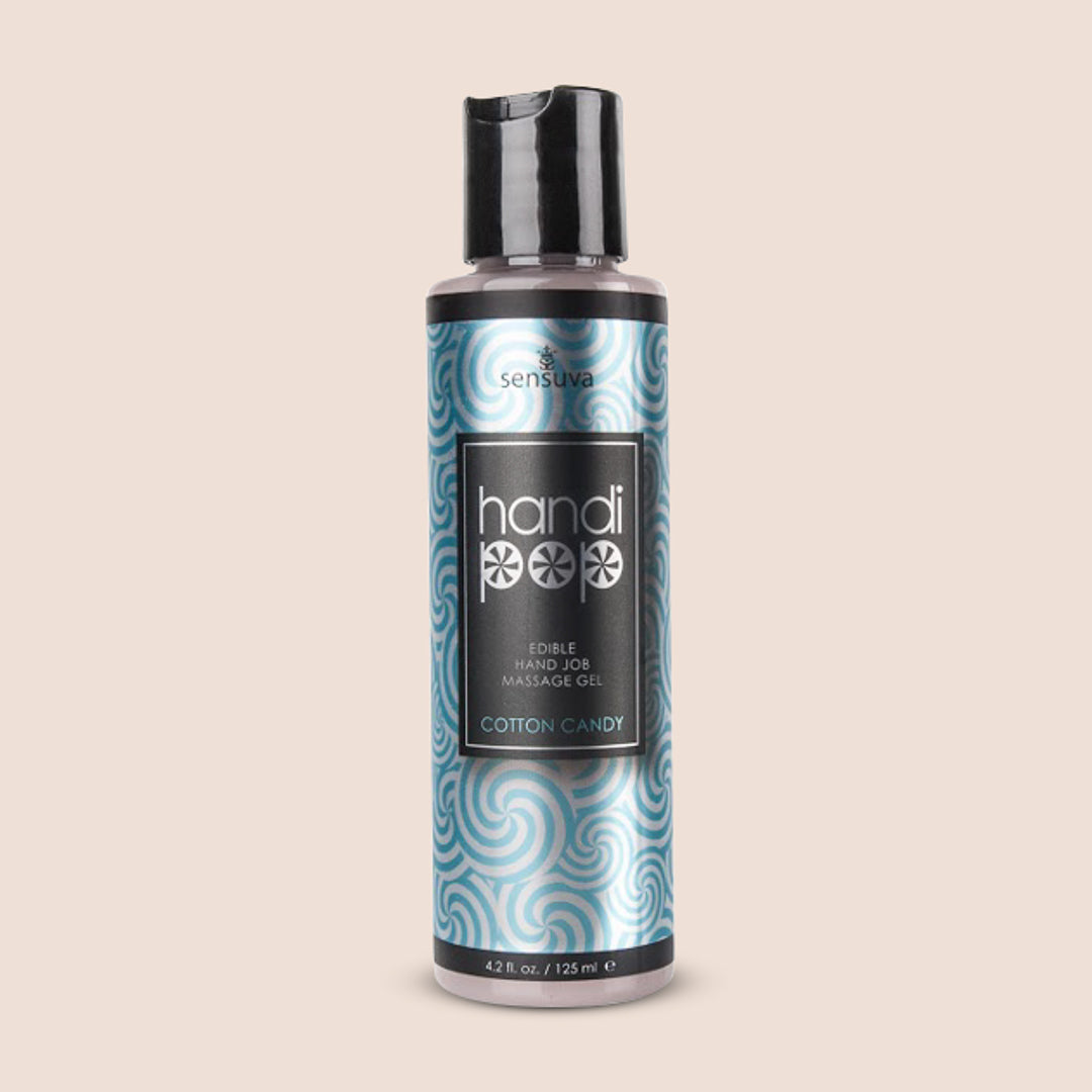 Sensuva Handipop Cinnamon Pastry Scented Massage Gel - 4.2 Oz Moisturizing Lotion for Relaxation & Stress Relief - Perfect for Spa, Home Use & Self-Care Routines
