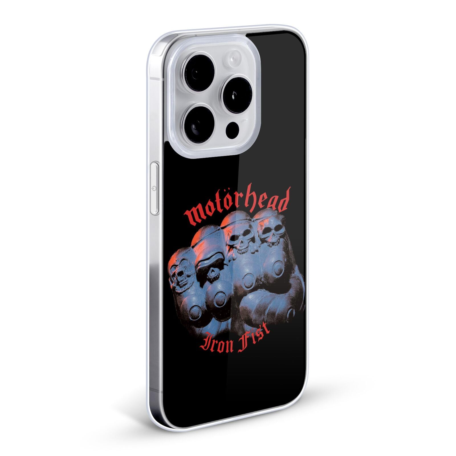 Officially Licensed Motorhead Iron Fist Album Cover Soft Gel Case for Apple iPhone 11 Pro Max - Rock Music Inspired Protective Phone Cover for Concerts, Gifts & Everyday Use
