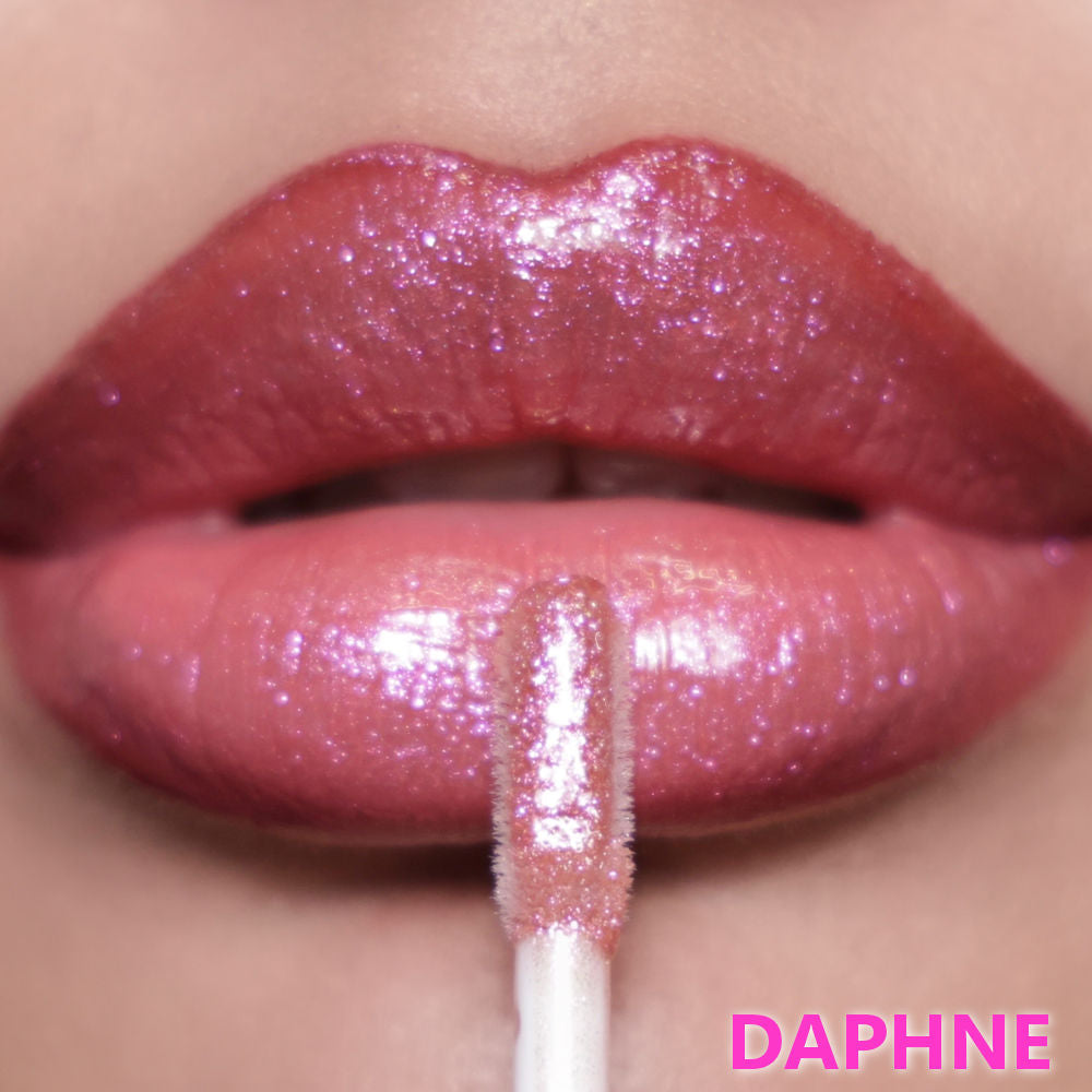 Scooby Doo x Glamlite Daphne Lip Kit - Velvet Matte Lipstick & Lip Liner Set, Long-Lasting Vegan Makeup for Cosplay, Halloween, and Daily Wear
