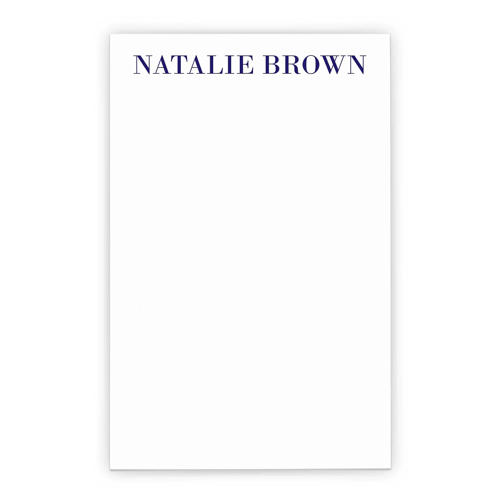 Personalized Notepad Set - 5.5x8.5 Inches, 50 Sheets, Professional Writing Paper for Women & Men - Perfect for Office, Journaling, Gifts & Note Taking