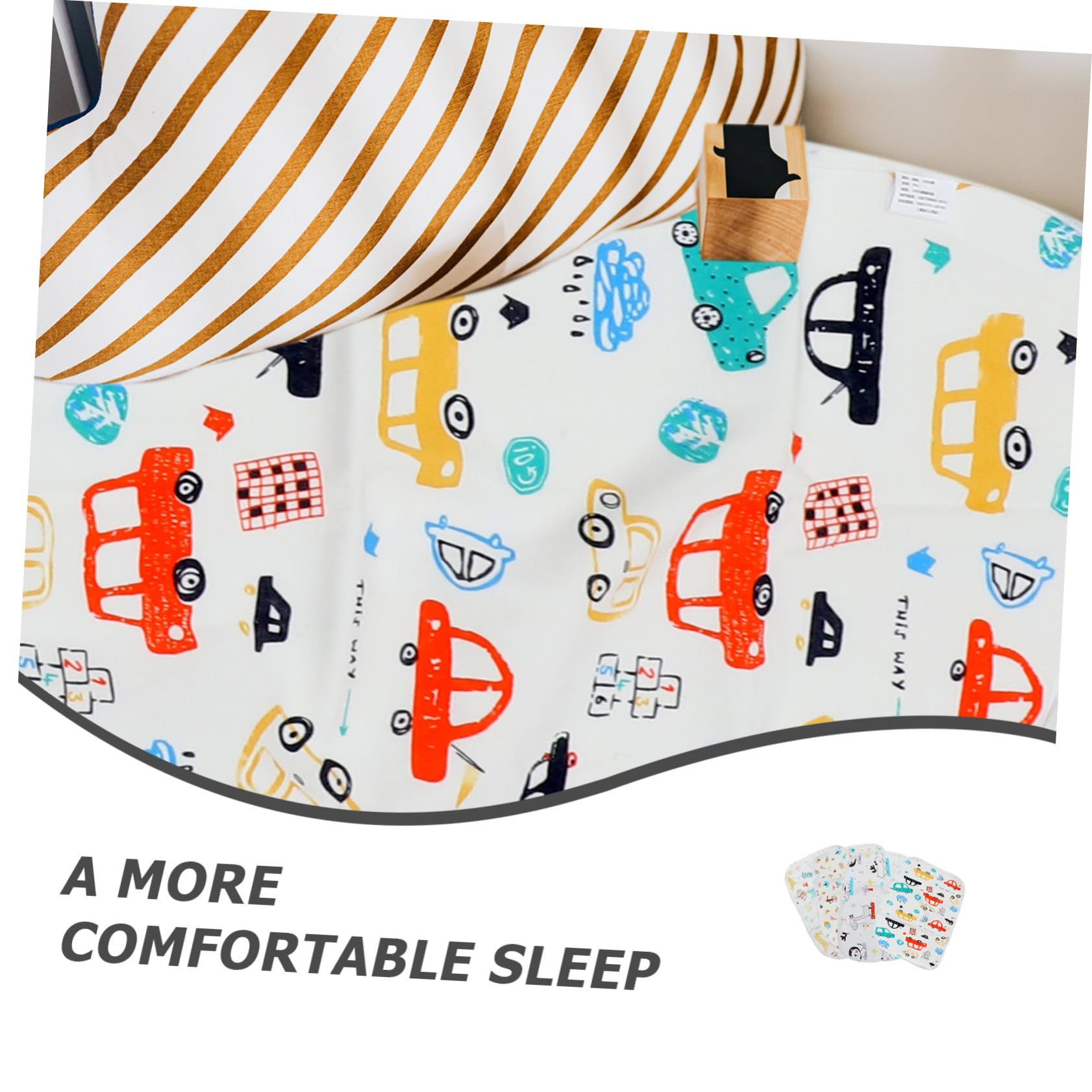 **iBasenice 12 Pcs Waterproof Pee Mattress Pad - Washable Bed Mat for Baby Changing, Incontinence & Pet Protection - Ideal for Toddlers, Elderly Care & Travel**