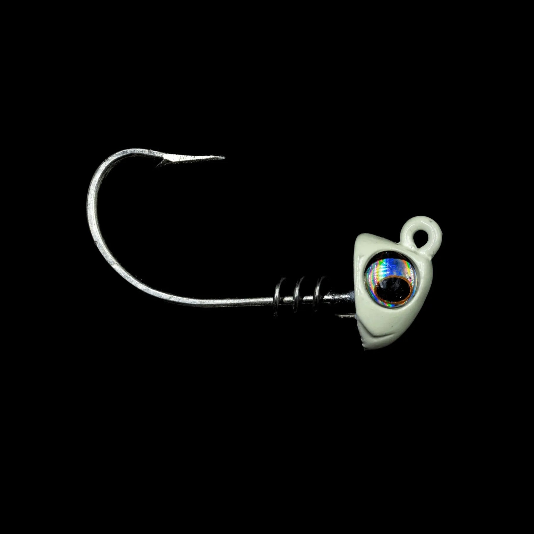 NLBN No Live Bait Needed Hot Heads Screw Lock Jig Heads for 5 Paddle Tails - Premium Fishing Lures for Bass, Walleye & Saltwater Fishing | Perfect for Freshwater & Saltwater Anglers