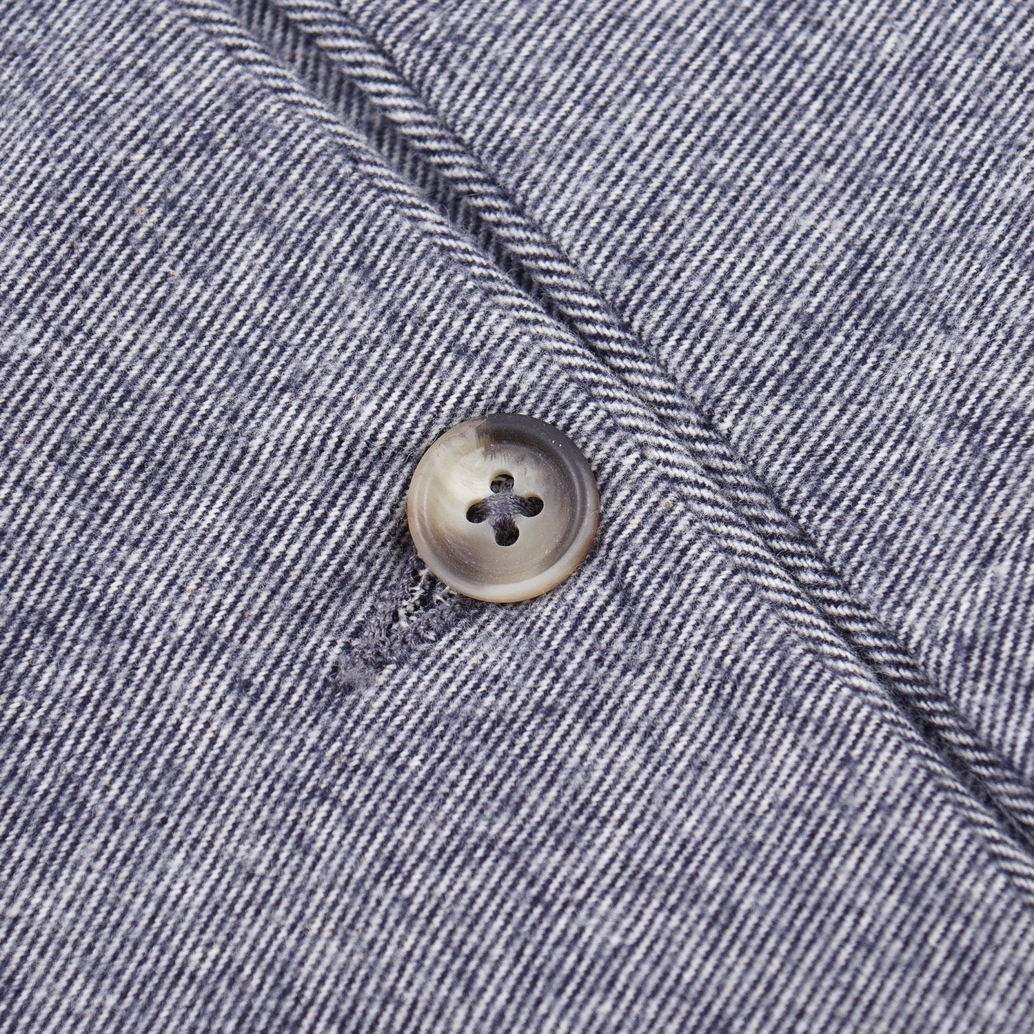 Luigi Borrelli Soft Twill Cotton Pants for Men - Comfortable & Stylish Casual Trousers for Work, Travel & Everyday Wear