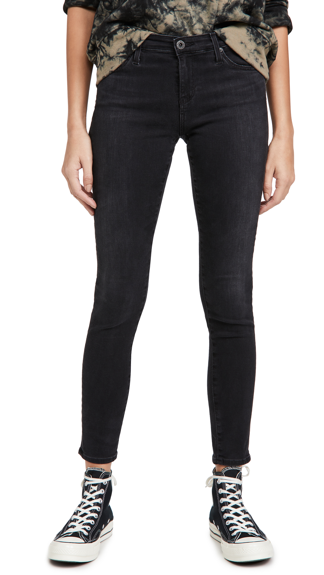 AG Adriano Goldschmied Women's High Waist Stretch Skinny Ankle Jeans - Perfect for Work, Casual Outfits & Everyday Wear