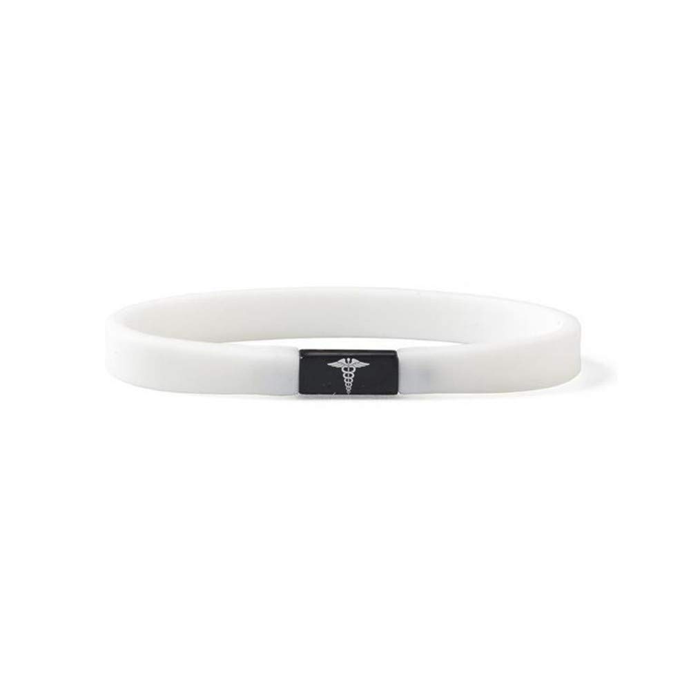 Personalized Stainless Steel Medical Alert Bracelet for Men & Women - Free Engraving, Waterproof Silicone Sport ID Wristband for Emergency, Allergies & SOS Identification - Perfect for Running, Hiking & Daily Safety