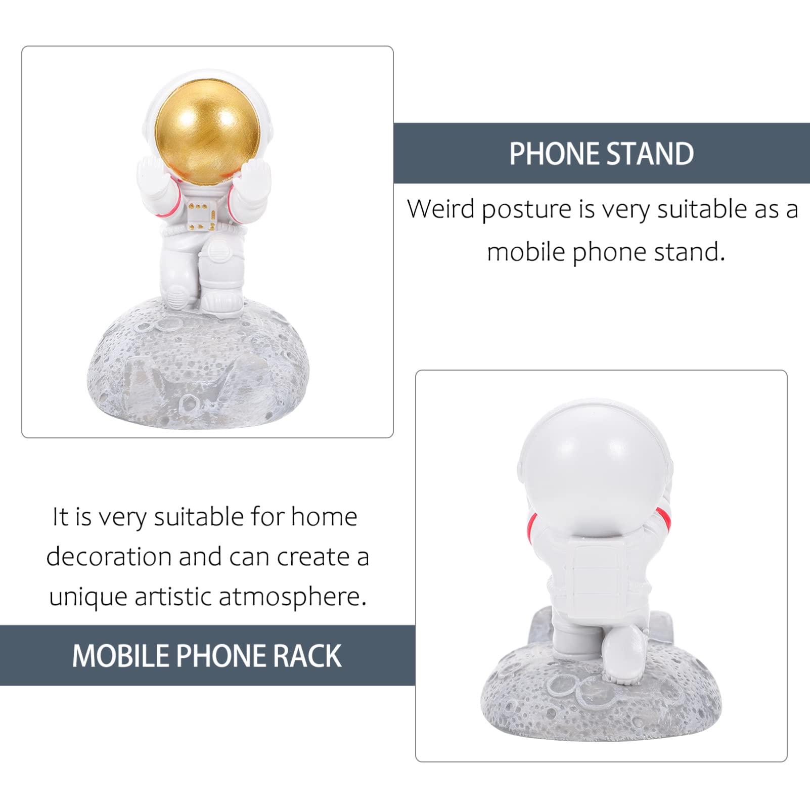 BESPORTBLE Astronaut Tablet Stand for Kids - Space Phone Holder for Home & Nightstand