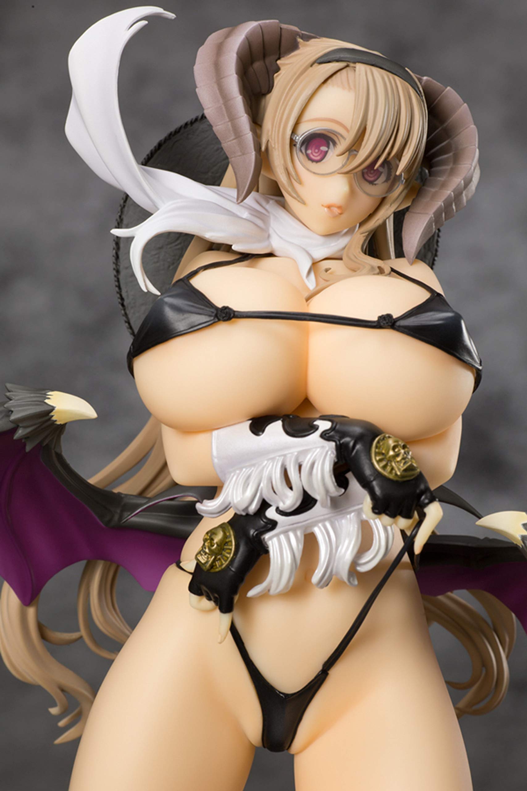 The Seven Deadly Sins: Mammon Swimsuit PVC Figure - Black Version (1:7 Scale) | Anime Collectible, Gift for Fans, Home & Office Display