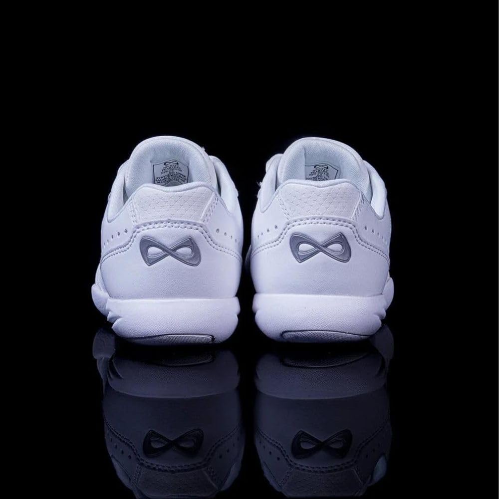 Nfinity Women's Premium Cheerleading Sneakers - Breathable Lightweight Gym Shoes with Memory Foam Insole for Superior Comfort - Flexible Athletic Shoes for Cheer, Dance & Workout - Perfect for Training, Competition & Casual Wear