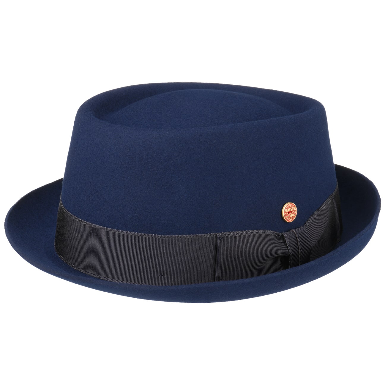 Stylish Gareth Soft Wool Pork Pie Hat by Mayser - Classic Winter Fedora for Men & Women - Perfect for Outdoor Activities, Casual Wear, and Fashion Events