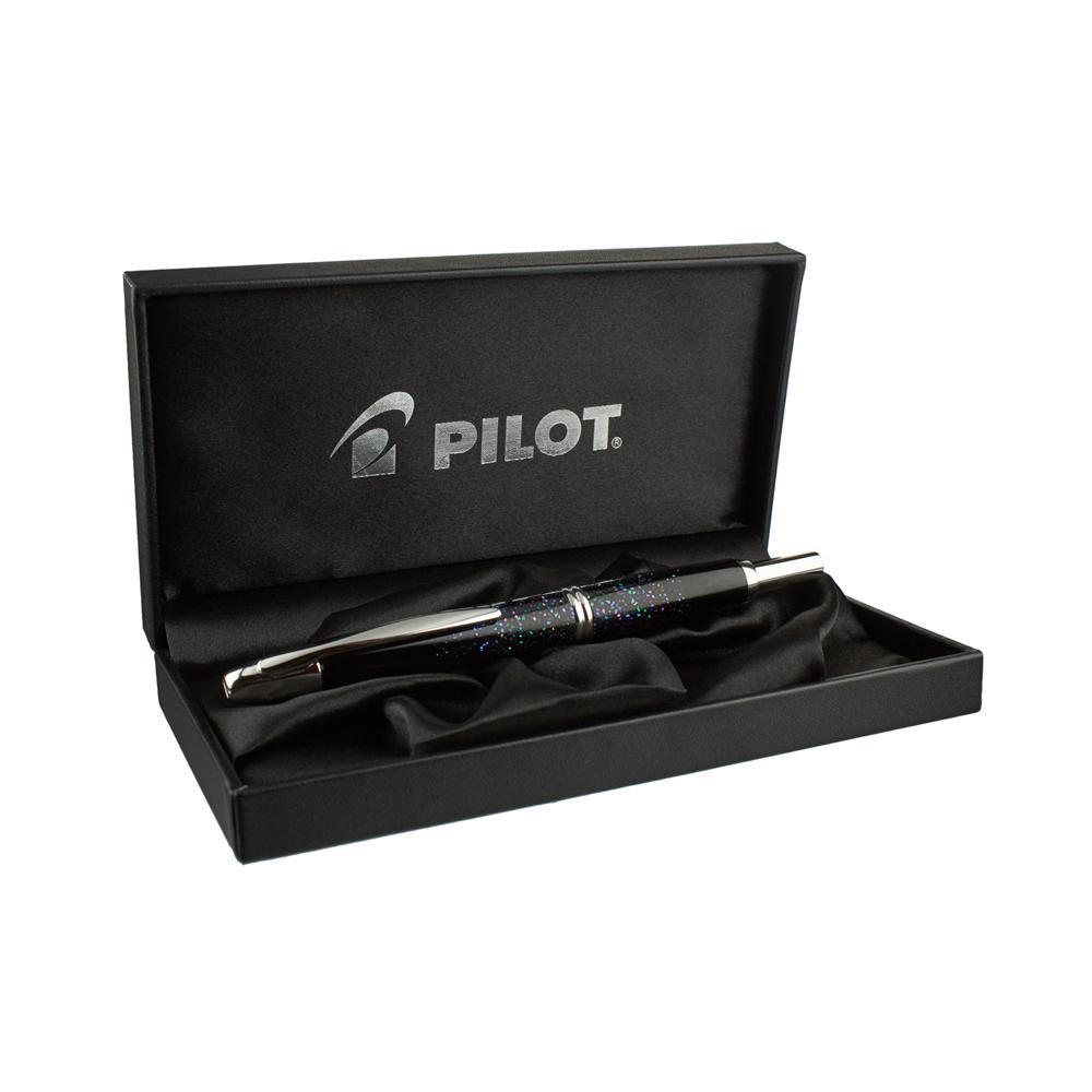 Premium Pilot Vanishing Point Matte Black Fountain Pen - 18K Gold Nib, Retractable Design for Smooth Writing | Perfect for Office, Journaling & Calligraphy