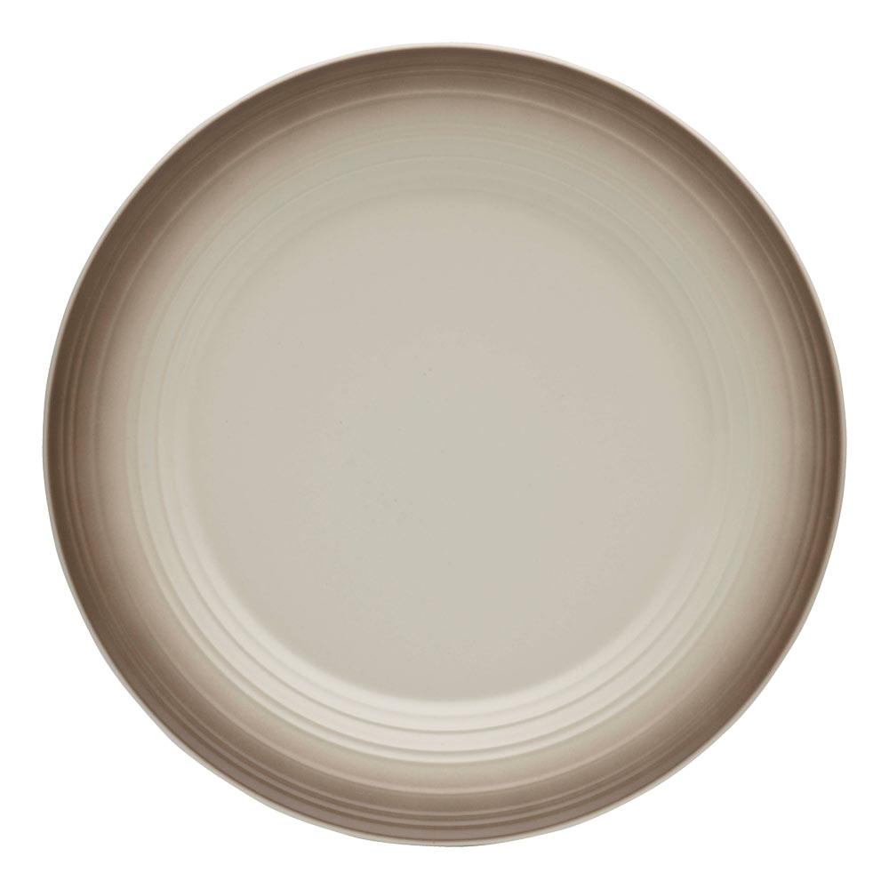 Swirl Ombre Mocha 16-Piece Dinnerware Set - Service for 4 People - Elegant Tableware for Family Dinners, Parties & Home Decor