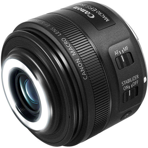 Canon EF-S 35mm f/2.8 Macro IS STM Lens for DSLR Cameras - Perfect for Close-Up Photography, Product Shots & Food Blogging