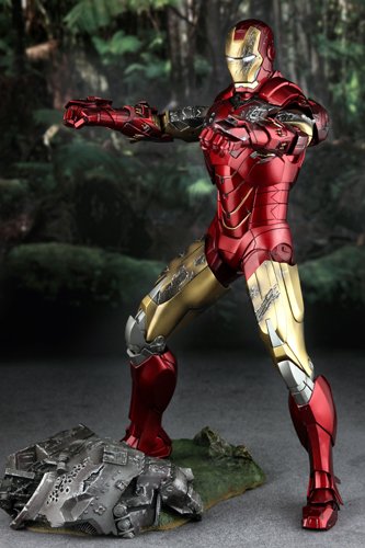 Hot Toys Iron Man 2 Mark VI Sideshow Exclusive 1/6 Scale Collectible Figure MMS 132 - Perfect for Marvel Fans, Display & Action Figure Collectors